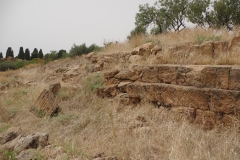 Fortification walls adjacent to Gate I.