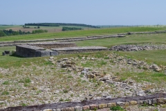 Temple and portico.