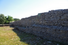 Interior of the western ramparts.