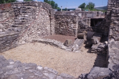 Praefurnium area of the Great Public Bath.