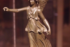 Bronze statuette of Victory. From Akasztó. Magyar Nemzeti Múzeum.