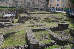 Temple from the hemicycle complex.