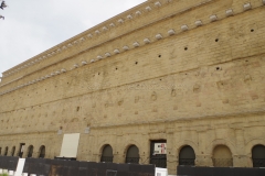 Exterior facade of the scaenae area of the theater.