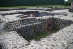 Hypocaust system in a room of the House of the Grand Peristyle.