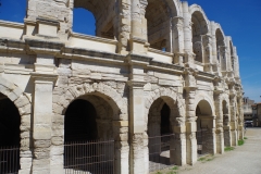 Exterior of the Arènes de’Arles.