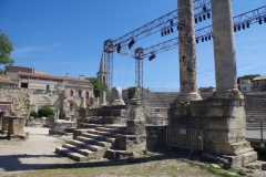 Scenae of the Théâtre Antique d'Arles.