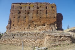 Preserved walls of the basilica thermarum of the baths. Argos.