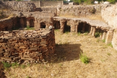 Southern caldarium of the baths.