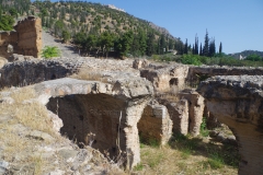 Praefurnia area of the baths.