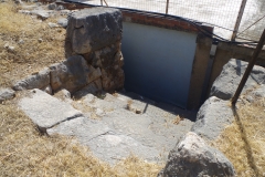 Staircase of the Hadrianic nymphaeum.