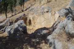 Water tank along the channels south of the Hadrianic nymphaeum.