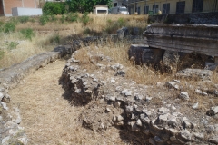 Tholos/Nymphaeum of the agora.