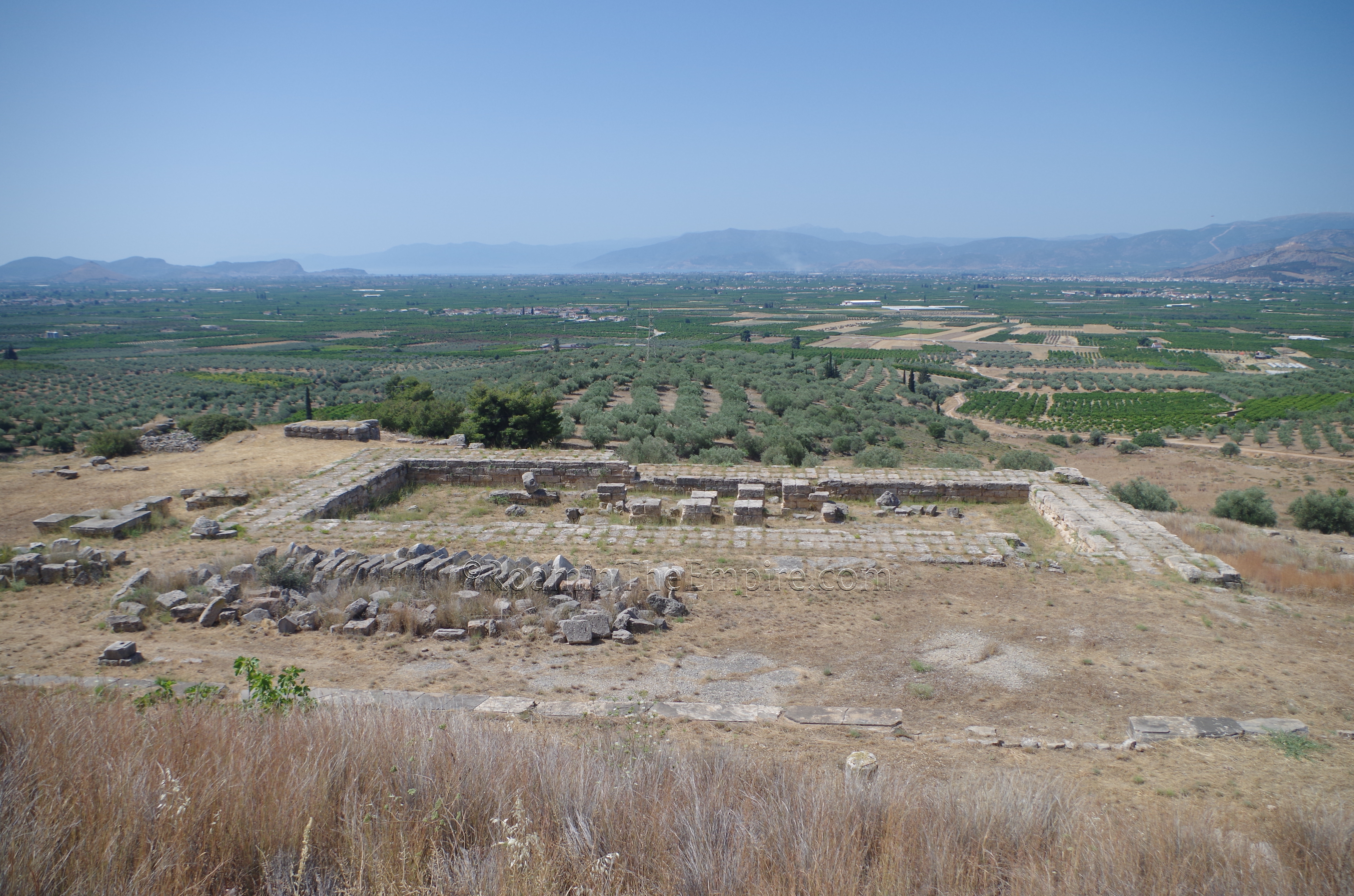Second temple (5th century BCE) at the Heraion of Argos.