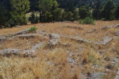 Byzantine/Christian church in the sanctuary of Apollo Deiradates.