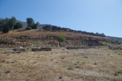 North stoa and middle terrace of the Heraion of Argos.