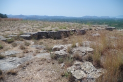 Upper terrace of the Heraion of Argos.