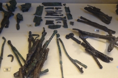 Surgical tools from the Domus del Chirurgo, in the Museo della Città.