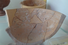Mould of a bowl with scenes from the Iliad.