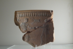 Fragment of a mould from the workshop of C. Annius.