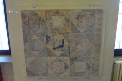 Section of opus sectile pavement.