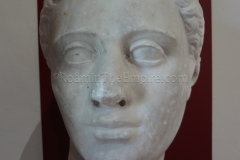 Marble portrait, possibly of Drusus the Elder.