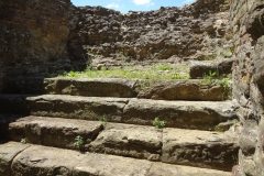 Staircase leading from the concourse