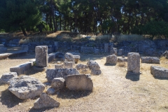 Central aisle of the Sanctuary of the Egyptian Gods.