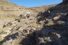 Portico, basilica, and nymphaeum area west of the forum.