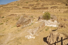 Temple above the theater.