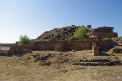 Tabernae north of the forum temple.