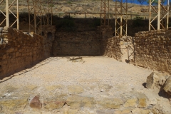 Frigidarium of the baths.