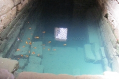 Cistern of the Alcazaba with portions of retaining wall.