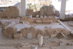 Room within the peristyle of the House of Marbles.