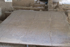 Mosaic located to the east of the House of Marbles.