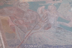 Detail of Oceanus from the cosmological mosaic.