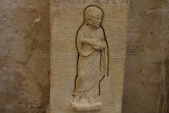 Altar dedicated to the Proxsumae from the 1st century CE. Found in Vaison-la-Romaine and displayed in the Musée Lapidaire.