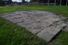 Paving stones from the open area of the forum.
