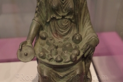 Bronze statuette of the Mater of Bavay. Found locally. Musée Archéologique de Bavay.