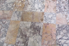 Detail of the marble flooring in the Capitolium.