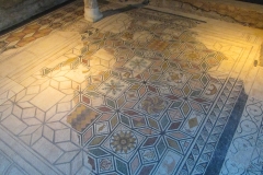 Chamber of Columns in the Domus of the Fountains. Museo di Santa Giulia.