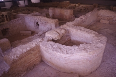 Bathing complex at the Area Archeologica di San Pietro degli Schiavoni.
