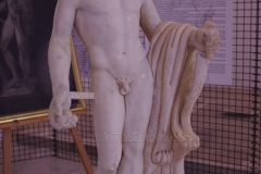 Statue of Hercules, the Eracole Brindisino. Dated to the Antonine dynasty. Museo Archeologico Francesco Ribezzo.