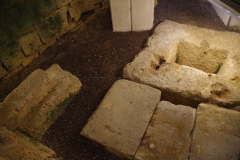 Treasury of the Punic sanctuary area in the Area Archeologica di Sant'Eulalia.