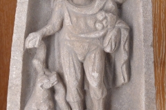 Relief depicting an unidentified Gallic deity. From Moux. Musée Archéologique de Dijon.