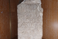 Altar dedicated to Apollo Mogetimarus by Durama, son of Dudrius. From Mâlain. Musée Archéologique de Dijon.