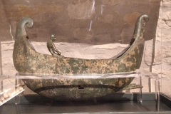 Bronze boat votive from Blessy. Dated to the 1st century CE. Musée Archéologique de Dijon.