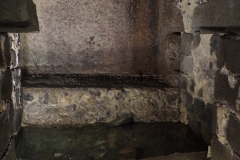 Basin off the Hall of Piers in the Terme Achilliane.