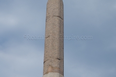 Detail of the obelisk of the Fontana Dell’Elefante.