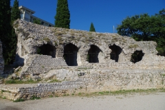 Interior of the amphitheater.