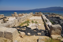 Christian basilica on the southern mole.